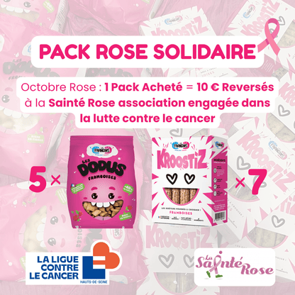 PACK Rose solidaire - Les Frangins