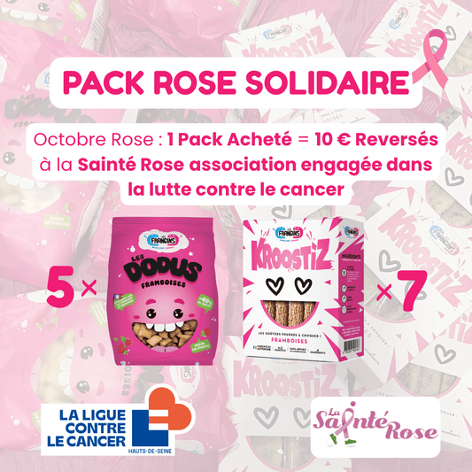 PACK Rose solidaire - Les Frangins