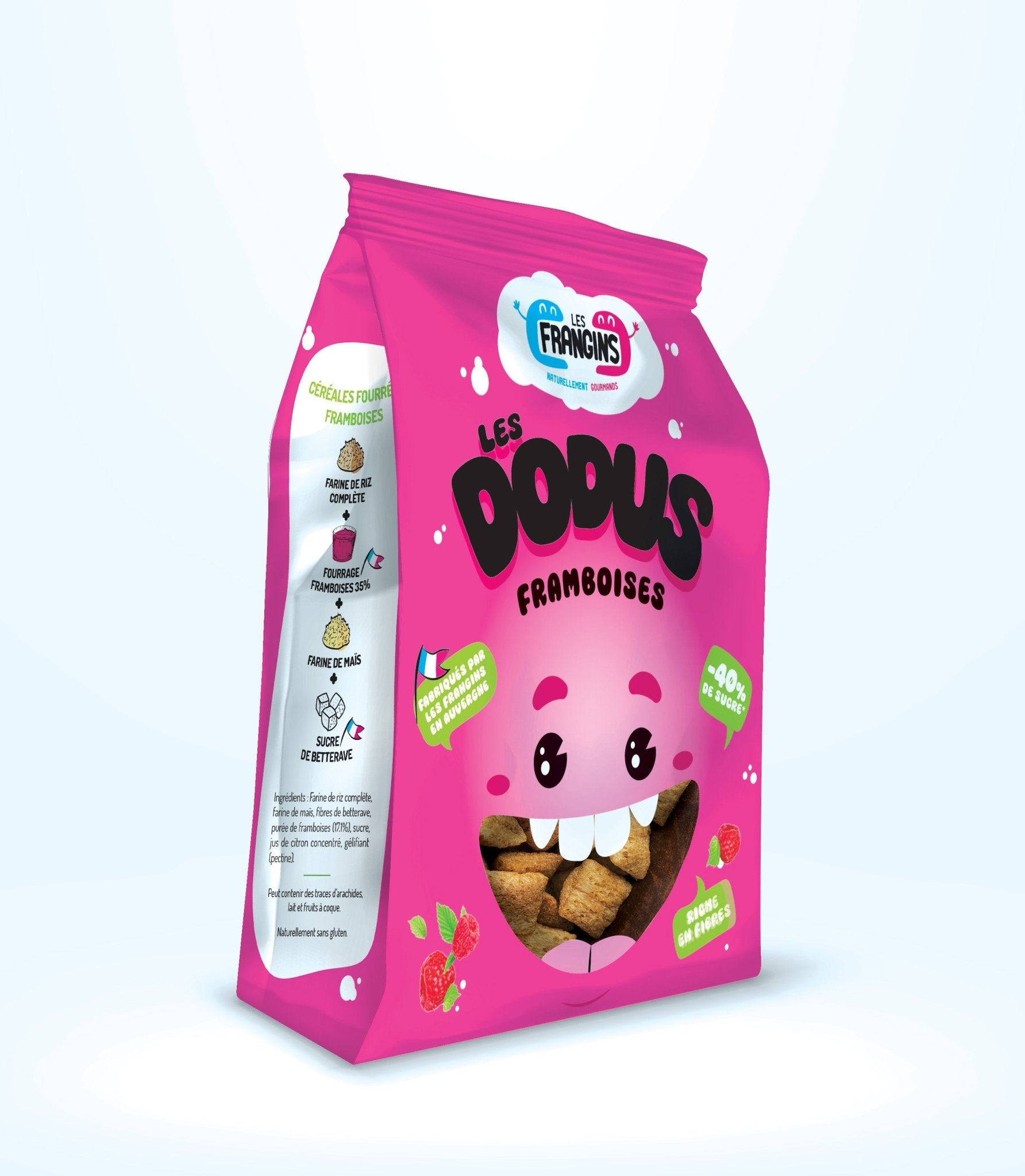 LES DODUS FRAMBOISES 300g - Les Frangins