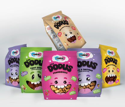 Pack de 9 Céréales Les DODUS au choix - Les Frangins