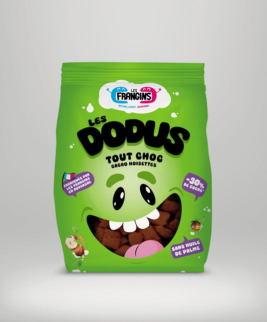 Les Dodus Tout CHOC Cacao noisettes 300g - Les Frangins