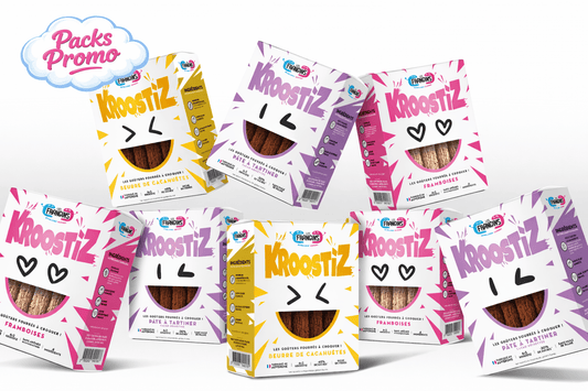 Pack de 16 goûters Les KROOSTIZ au choix - Les Frangins
